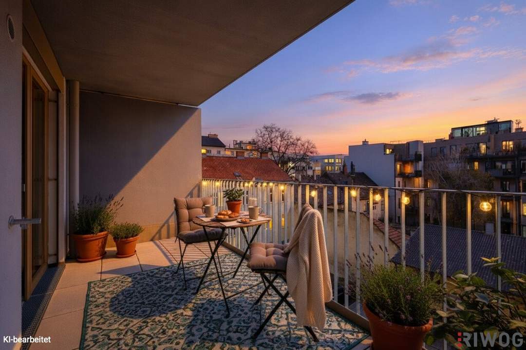 ERSTBEZUG | 4. OG | Nähe Alte Donau | 2 Balkone | Teils hofseitig | Fernwärme | TG-Stellplatz optional | Ideal für Anleger oder Eigennutzer | Nachhaltiges Projekt