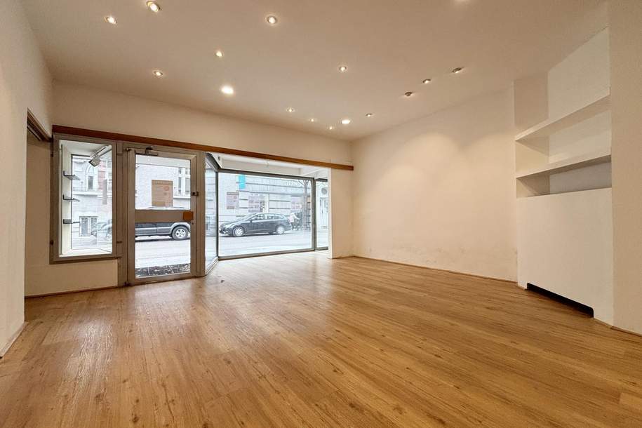 Geschäftslokal in zentraler Welser Stadtlage!, Gewerbeobjekt-miete, 1.464,42,€, 4600 Wels(Stadt)