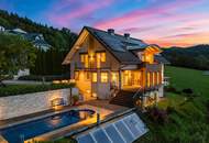 Exklusives Wohnhaus mit Panoramablick, Pool & Home-Spa am Magdalensberg