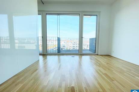 Topmoderner 2-Zimmer-Wohnraum über den Dächern Wiens, Wohnung-miete, 1.110,00,€, 1030 Wien 3., Landstraße