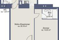 Moderne 2-Zimmer Wohnung im revitalisierten Altbau