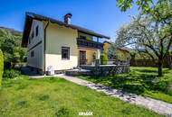 Umfangreich saniertes Einfamilienhaus mit 4 Garagen in sonniger Ruhelage von Rettenbach/Bad Ischl
