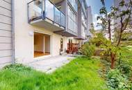 Kleine grüne Oase – 2-Zimmer-Gartenwohnung - hofseitig,ruhig &amp; zentral