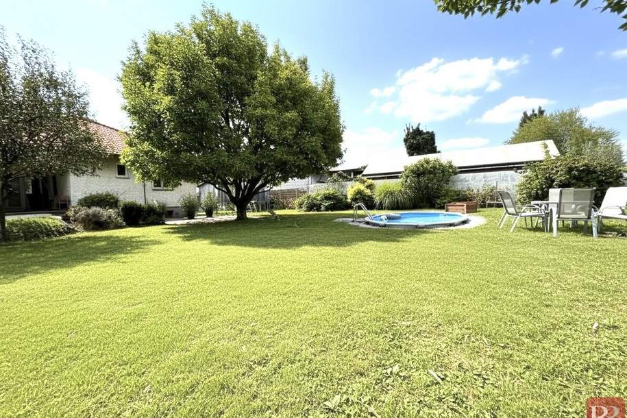 Großzügiges, sonniges Grundstück mit gepflegtem Einfamilienhaus nahe Tulln, Haus-kauf, 339.000,€, 3430 Tulln