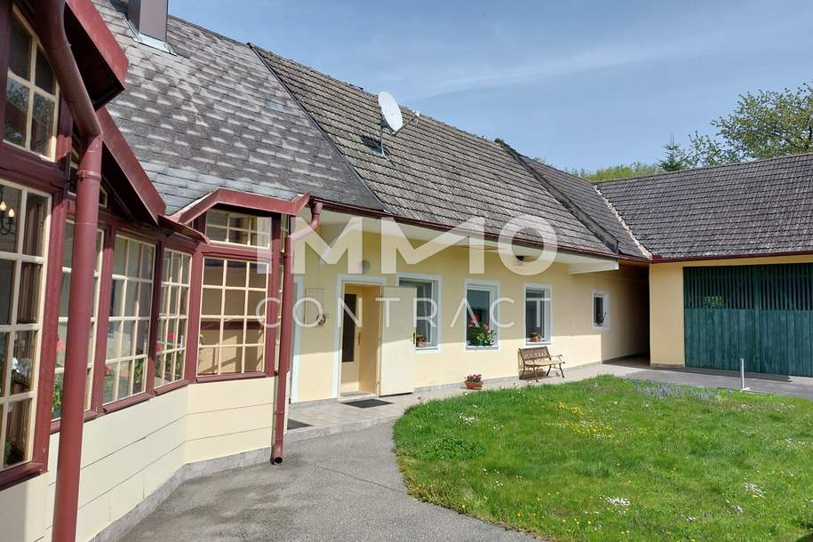 RARITÄT:LANDWIRTSCHAFT 6000 m2+ WALD 4000m2 MITTEN IN DER WUNDERBAREN THERMENREGION NAHE STEGERSBACH, Haus-kauf, 285.000,€, 7572 Jennersdorf