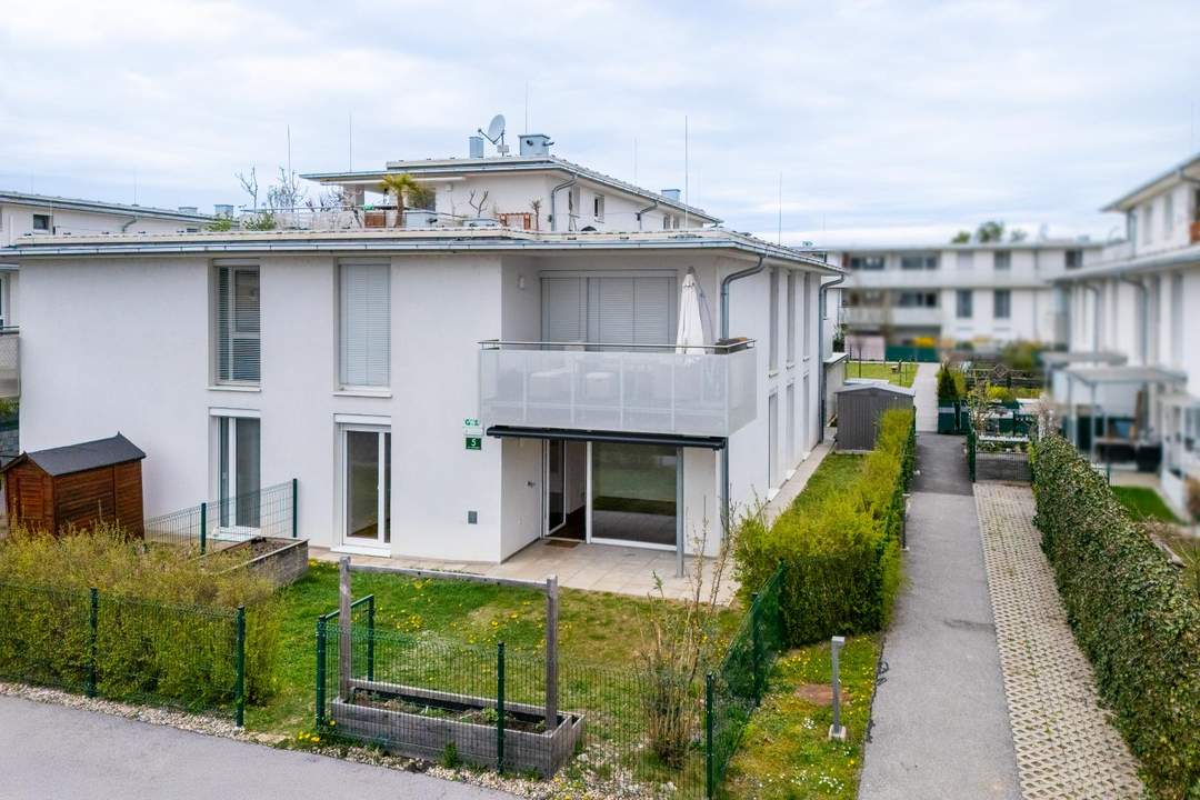 Attraktive 4-Zimmer-Gartenwohnung in ruhiger, sonniger Lage