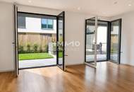 U1-Nähe trifft Gartenlounge: stilvolle 2-Zimmer-Wohnung mit Terrasse und privatem Eigengarten