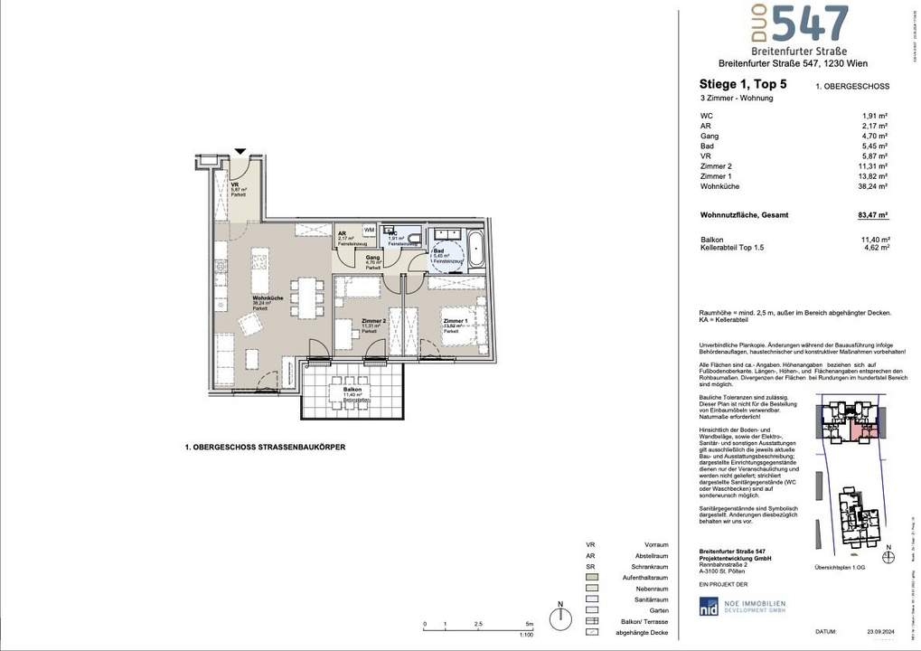 Neues Projekt: provisionsfrei, umweltfreundlich, nachhaltig, energieeffizient! Wohnungen noch mitgestalten - hauseigene Tiefgarage!