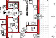 Urbanes Wohnen mit Außenfläche: 2-Zimmer-Wohnung mit großer Terrasse