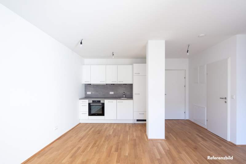 Wohnen nahe Alte Donau &amp; U1 – moderne 2-Zimmer-Wohnung mit Loggia &amp; Balkon