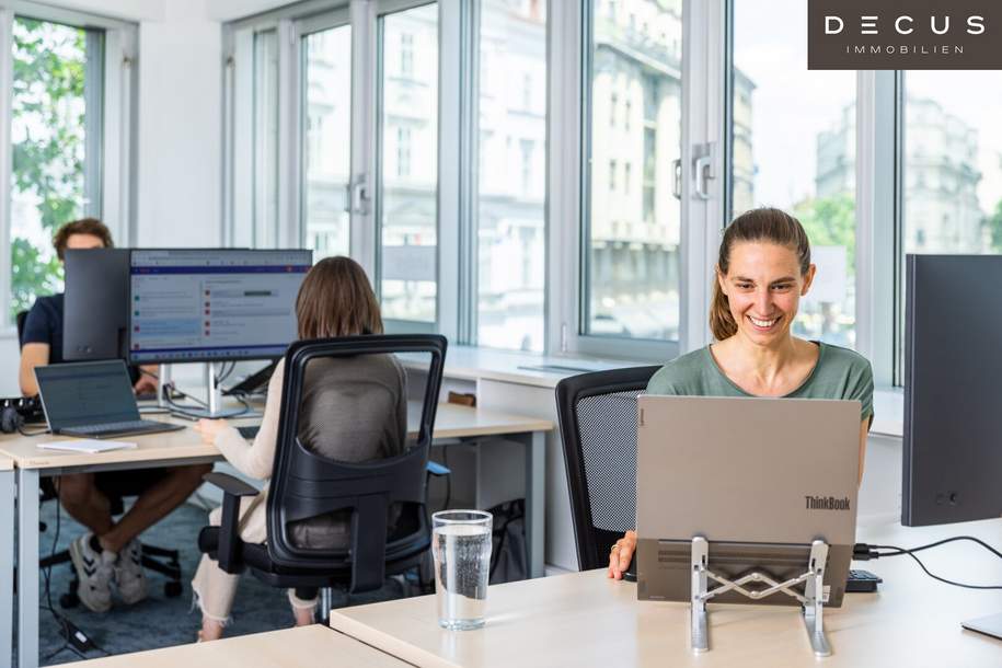 + + + Büroflächen und Co-working in Business-Center | DONAUKANAL + + +, Gewerbeobjekt-miete, 1020 Wien 2., Leopoldstadt