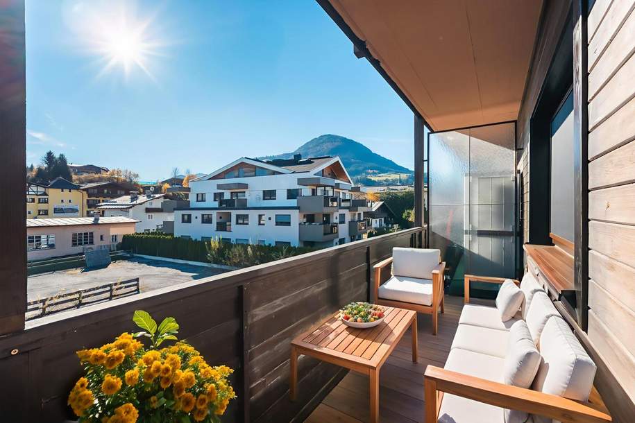 „Alpenchic – Exklusive 2-Zimmer-Wohnung mit Bergblick“, Wohnung-kauf, 449.000,€, 6365 Kitzbühel