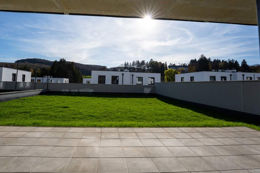 4-Zimmer-Gartenwohnung mit Fernblick, Wohnung-miete, 1.626,55,€, 3021 Sankt Pölten(Land)