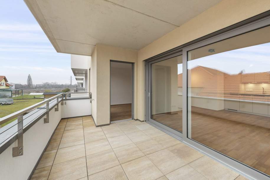 ERSTBEZUG! Ideal geschnittene 3-Zimmer-Wohnung mit vollausgestatteter Küche | Großzügige Loggia, Wohnung-miete, 1.049,00,€, 2700 Wiener Neustadt(Stadt)