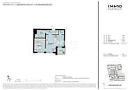 Moderne 2-Zimmer-Wohnung mit Loggia in Neulaa