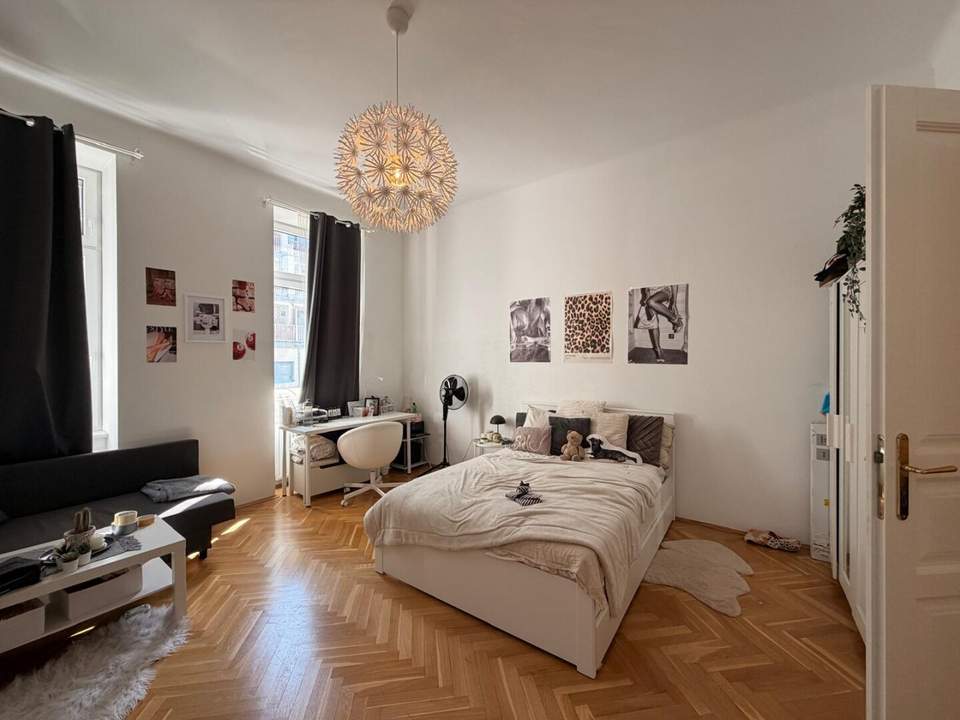 Sandleitengasse - WG taugliche 3 Zimmer Altbauwohnung zu vermieten