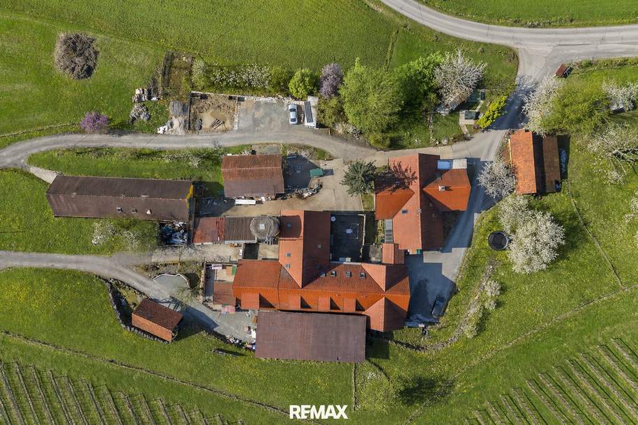 Bäuerliches Anwesen mit Kellerstöckl, Werkstatt, Wirtschaftsgebäuden und sieben Wohneinheiten in St. Nikolai im Sausal, Haus-kauf, 8505 Leibnitz