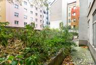 RARITÄT | KOMPLETT HOFSEITIGE ALTBAU-GARTENWOHNUNG | Sanierungsbedürftig | Gesamte Etage im Hoftrakt | Nähe Einsiedlerpark, U4 Margaretengürtel, künftiger U2-Station Reinprechtsdorfer Straße