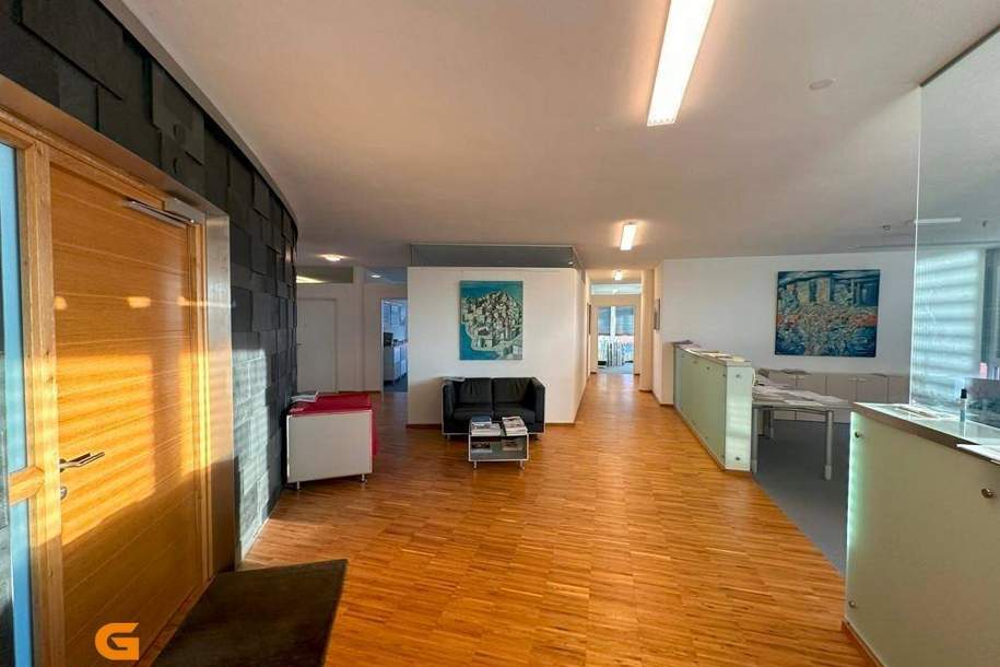 Penthousebüro in renommierter Stadtlage mit großzügiger Terrasse kaufen, Gewerbeobjekt-kauf, 1.590.000,€, 5020 Salzburg(Stadt)