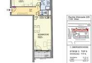 Traumhafte 2-Zimmer-Wohnung mit Loggia direkt beim VIO Plaza/U4