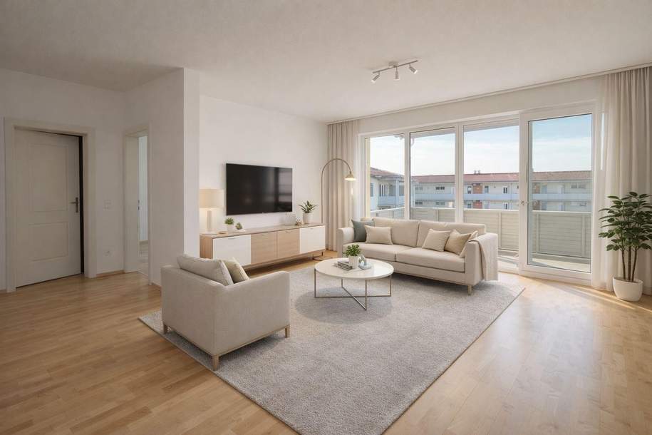 "Barrierefreie 3-Zimmer-Dachgeschoß-Wohnung mit Schwimmteich", Wohnung-kauf, 311.000,€, 3430 Tulln