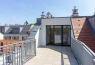 EIN BLICK AUF DIE SONNENSEITE, TERRASSENWOHUNG IN OBER ST. VEIT