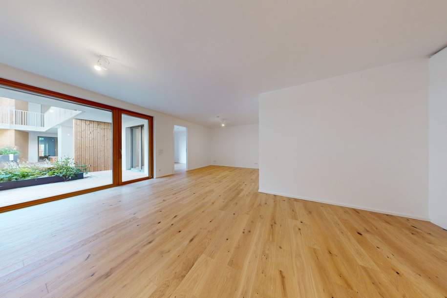 ERSTBEZUG | LETZTE WOHNUNG | 3 ZIMMER | TERRASSE | RUHELAGE | GARAGENPLATZ OPTIONAL, Wohnung-miete, 2.199,00,€, 1070 Wien 7., Neubau