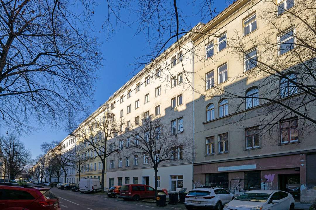 Kompakte 1-Zimmer-Altbauwohnung im 2. Liftstock beim Prater - unbefristet vermietet