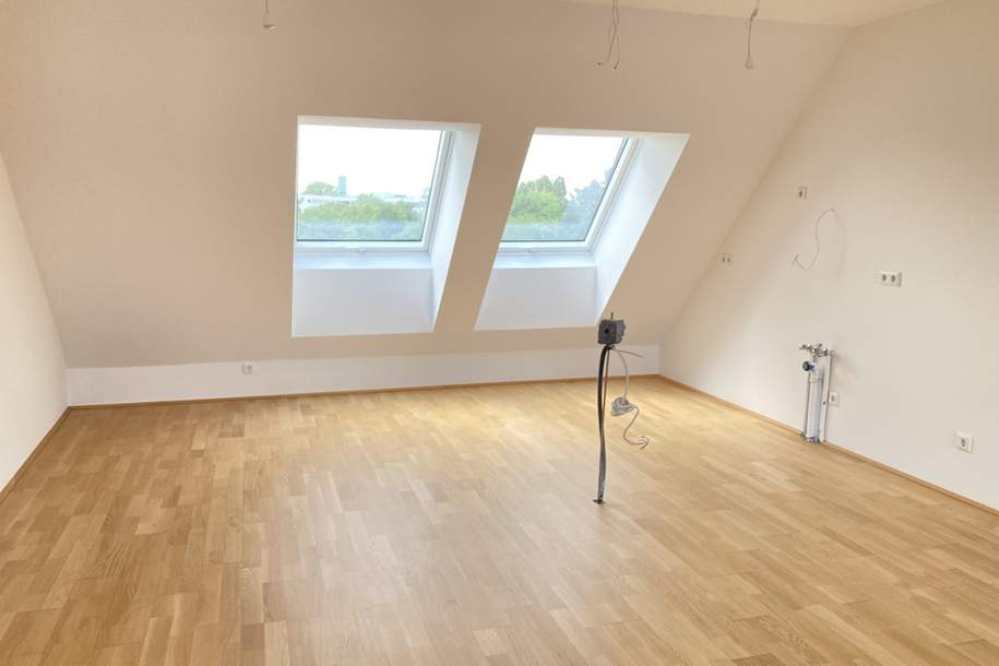 Erstbezug im Herz von Großjedlersdorf! Terrassentraum im DG: 3 Zimmer mit Weitblick *Provisionsfrei*, Wohnung-kauf, 399.000,€, 1210 Wien 22., Donaustadt