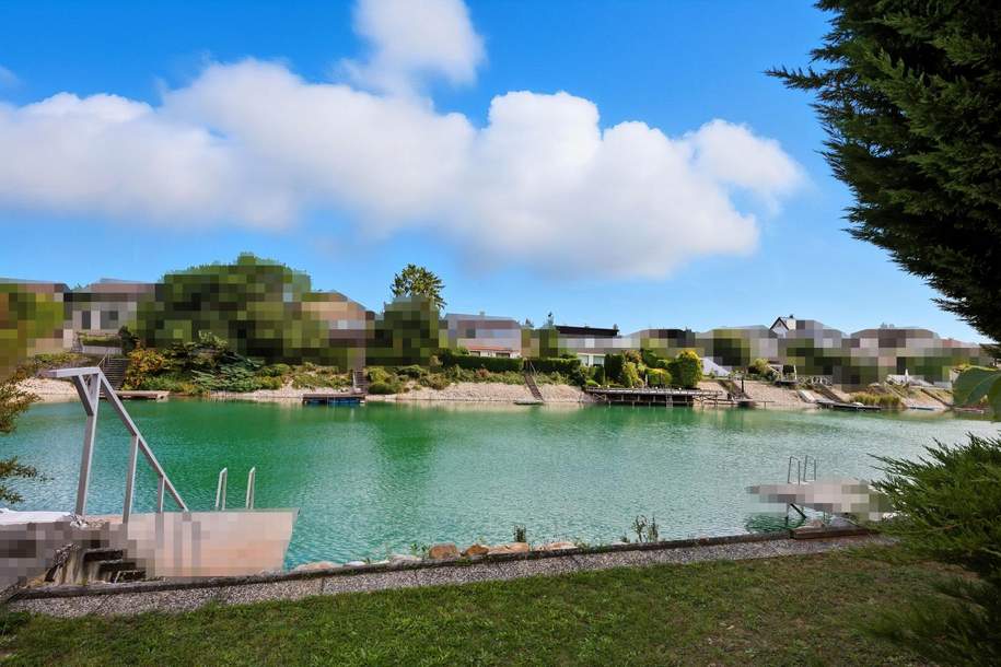 HAUPT-UND NEBENWOHNSITZ MÖGLICH! Traumhafte Seelage nahe Wien: Rückzugsort im Grünen mit Terrasse und eigenem Seezugang am Mariensee!, Haus-kauf, 229.000,€, 2301 Gänserndorf