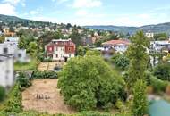 Klosterneuburg im Sachsenviertel, Baugrundstück 1417m² Villenlage , Fernblick, voll aufgeschlossen zu verkaufen !