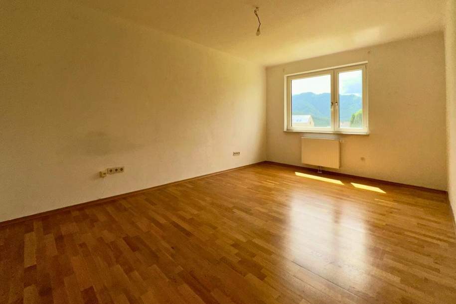 *** Helle Mietwohnung (ca. 51 m²), Balkon und traumhafter Aussicht ins Grüne – Stadtnähe trifft Ruhe ***, Wohnung-miete, 450,00,€, 8623 Bruck-Mürzzuschlag