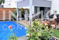 Im Pool planschen und entspannen - wunderschönes Haus in Alland