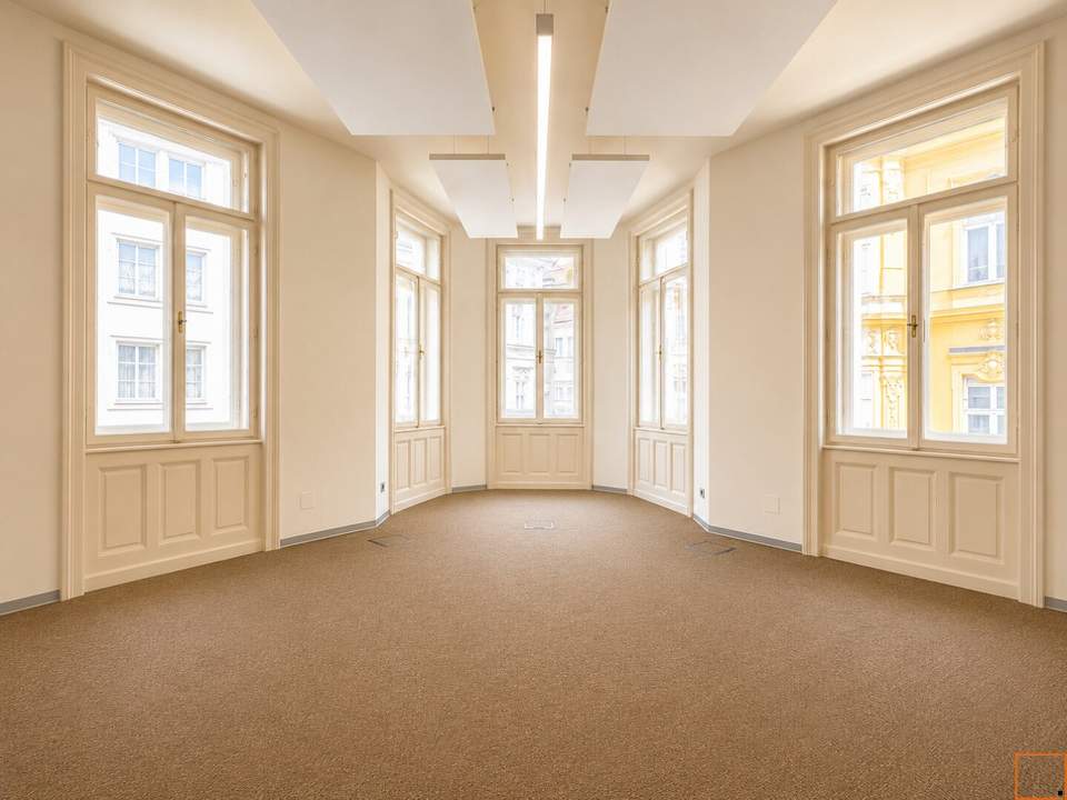 Eine ganze Etage für Ihren Firmenauftritt: 410 m² große, gekühlte Büroeinheiten am Bauernmarkt