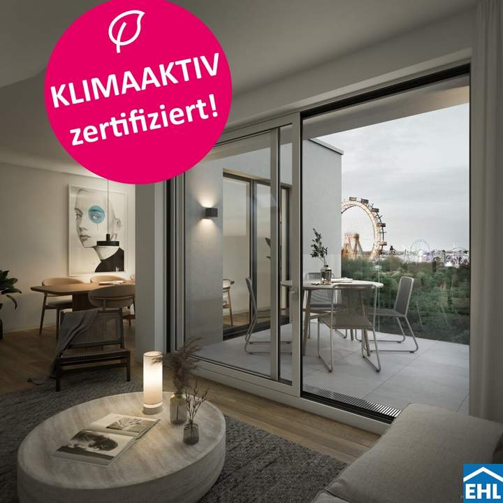 "Josephine" – Ihr Vorsorgemodell mit internationalem Flair und Blick direkt zum Prater!