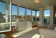 1190! Entzückendes, voll möbliertes DG mit zwei Terrassen und Tiefgaragenplatz!