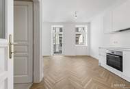 Moderne 2-Zimmer-Wohnung mit offener Wohnküche und Balkon