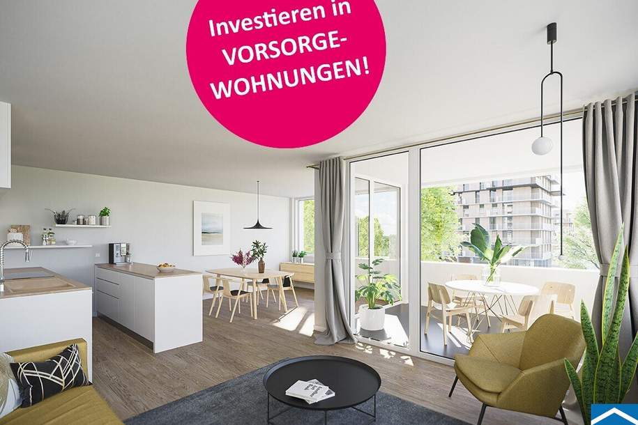 JAKOMINI VERDE – Ideales Investment im Erstbezug in Graz!, Wohnung-kauf, 177.972,€, 8010 Graz(Stadt)