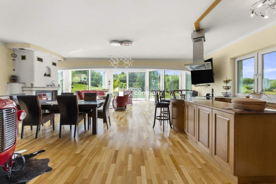 Modernes Wohnparadies in Alleinlage mit Gästehaus, Halle, Weinkeller &amp; mehr – ca. 60.000 m² Grundstück, Haus-kauf, 2.490.000,€, 7532 Oberwart