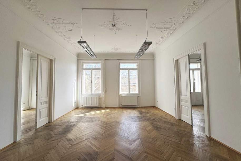 Ihr klimatisierter Firmensitz am Stubenring - Repräsentatives Altbaubüro in toller Lage, Gewerbeobjekt-miete, 3.990,00,€, 1010 Wien 1., Innere Stadt
