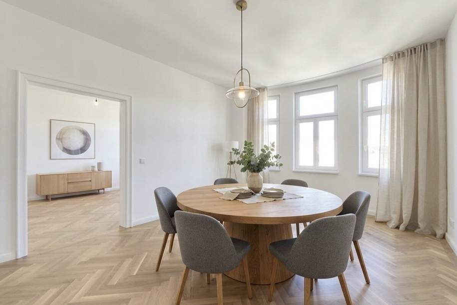 Sanierter Altbau mit 5-Zimmer - inkl. hofseitiger Loggia, Wohnung-kauf, 799.000,€, 1030 Wien 3., Landstraße