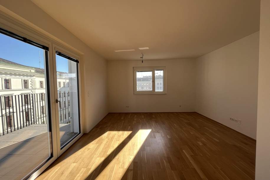 Geräumige 2-Zimmer-Wohnung in Hofruhelage, Wohnung-miete, 1.049,00,€, 1030 Wien 3., Landstraße