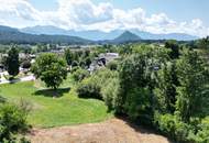 Sonniges Baugrundstück mit Blick auf die Karawanken