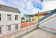 Über den Dächern von Ottakring – außergewöhnlich ruhige Dachgeschosswohnung mit sonniger Ostterrasse
