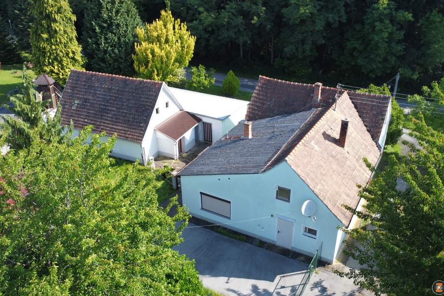 Burgauberg: Sanierungsbed. Haus in erhöhter Lage inkl. Carport und Garage, Haus-kauf, 165.000,€, 7574 Güssing