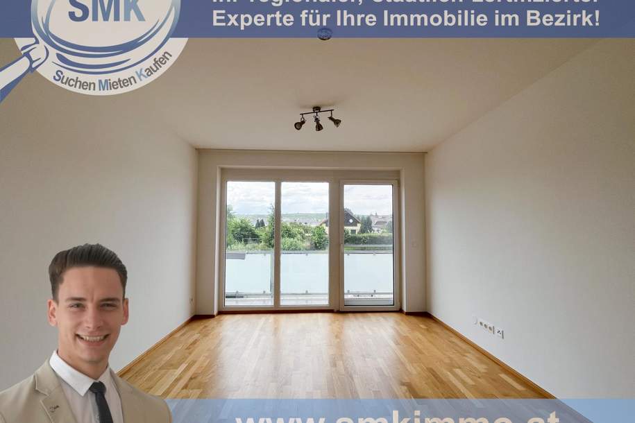 Moderne 2-Zimmer-Wohnung mit Balkon!, Wohnung-miete, 897,40,€, 3500 Krems an der Donau(Stadt)