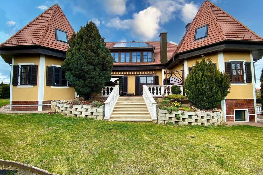 Noch mehr Wohnfläche möglich!! I auch für mehrere Generationen I ~ 1152m² Grundstück I beheizter Keller I Pool I Photovoltaikanlage I Solaranlage I, Haus-kauf, 798.000,€, 2225 Gänserndorf
