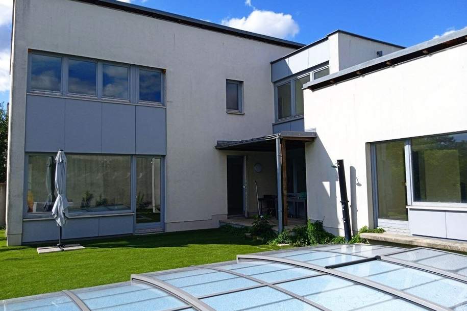 Traumhaftes Familienhaus mit eigenem Pool beim Golfplatz Wien. Rarität!, Haus-kauf, 999.999,€, 1220 Wien 22., Donaustadt