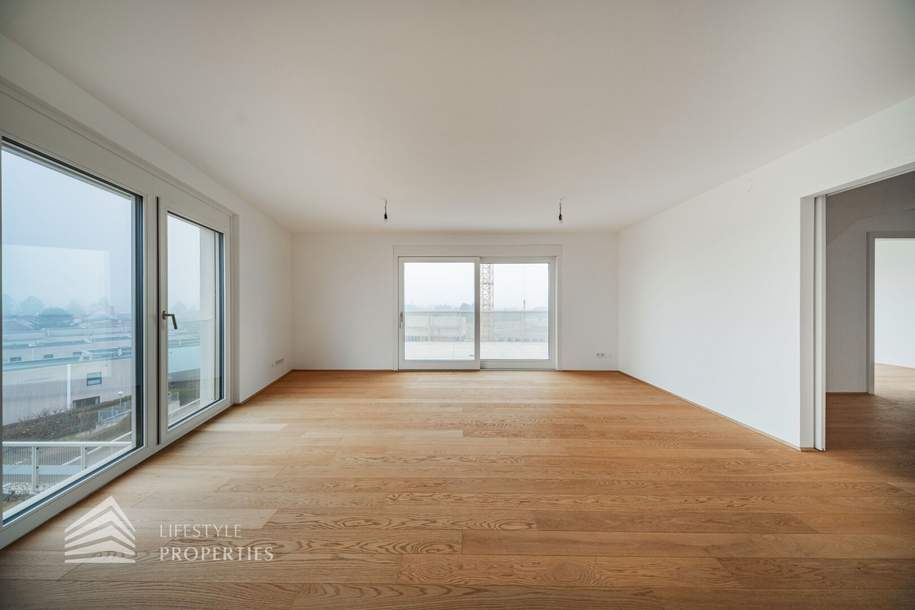 Erstbezug 4-Zimmer Wohnung mit Balkonen und Dachgarten, Nähe Alte Donau, Wohnung-kauf, 959.000,€, 1210 Wien 22., Donaustadt