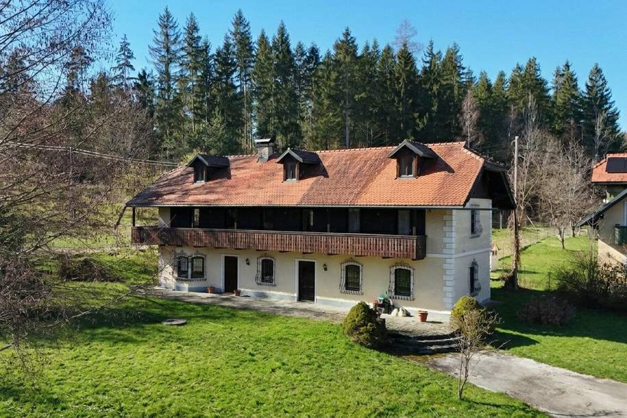 *** Exklusives Naturrefugium am Kreuzbergl *** – Eleganz, Charme und Großzügigkeit vereint, Haus-kauf, 980.000,€, 9020 Klagenfurt(Stadt)